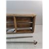 Image 3 : Ikea 24" Bathroom Towel Racks, Wooden Wall Shelf - PICK UP