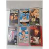 Image 2 : (6) VHS Movies including Fatal Attraction and (3) 6 Hr. Blank VHS Tapes (sealed)