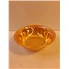 Image 2 : Vintage Fire King Peach Luster Bowl and (8) Saucers