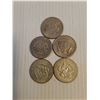 Image 3 : (5) American Half Dollar Coins-1967,1969,(2)1971 and 1974