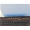 Image 1 : **Piece of Railway Tie 39" Long, Cannot Ship