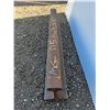 Image 2 : **Piece of Railway Tie 39" Long, Cannot Ship