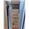 Image 2 : **(3) Brava 1250W Electric Baseboard Heaters, Cannot Ship