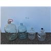 Image 1 : **(4) Carboys Up to 20" Tall, Cannot Ship