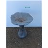 Image 1 : **Plastic Birdbath 24" Tall, Cannot Ship