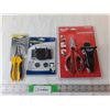 Image 1 : Electrician Scissors, Mini Shears, LED Cap Light