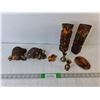 Image 1 : Turtle/Tribal Figurines Up to 9" Tall