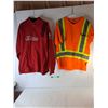 Image 1 : Men's Molson Sweater- L & Safety Tshirt-M