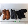 Image 1 : (3) Pairs of Women's Boots-  Approx. 11