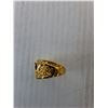 Image 2 : Men's Gold Colored Dragon Ring- 9