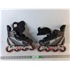 Image 1 : Boys' Adjustable Rollerskates- Size 3-6