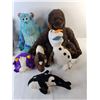 Image 2 : Miscellaneous Stuffies- Frozen, Monsters Inc. , Super Mario-As Is, Nerf Gun, Avenger Kite