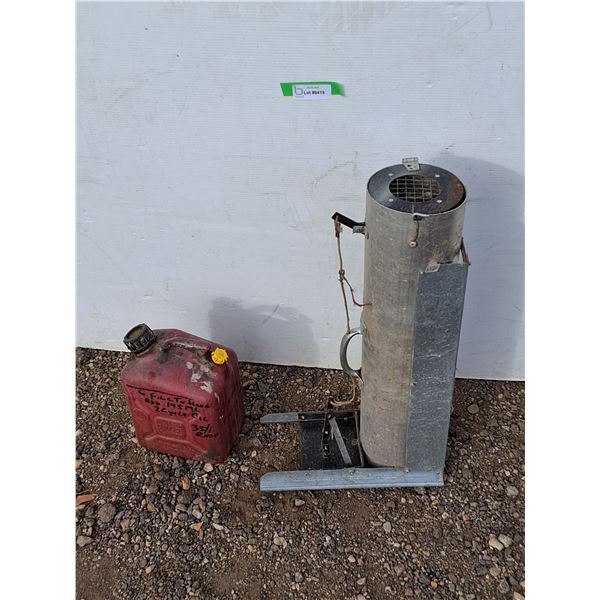 **Jerry Can with 2 Cycle Oil & Frigidaire Heating Element Assembly, Cannot Ship