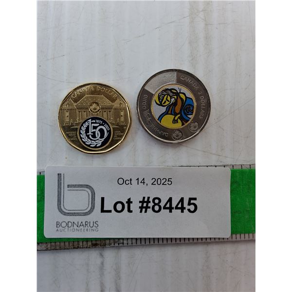 (2) 2025 Canadian Coins