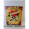 Image 1 : Ed Hardy Love Kills Slowly Canvas Sign 19.5" x 15.75"