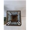 Image 2 : Metal Candleholders & Lantern- As Is Up to 10"
