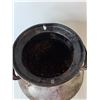 Image 2 : **Vintage Cream Can Planter with Dirt 16" Tall, Cannot Ship