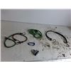 Image 7 : (2) Chains, Various Bunjee Cords, Ratchet Straps (for parts) - PICK UP