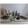 Image 1 : Various Cleaning Solutions, Clamps, Black and Decker Jig Saw (Untested) String for String Trimmer