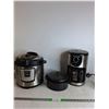 Image 1 : **Instapot (Turns on) KitchenAid Coffee Maker (Turns on), Enamel Roaster - PICK UP ONLY
