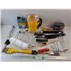 Image 1 : Sanding Sponge, Paint Pails, Brushes, Scraper, Rollers - Cannot Ship
