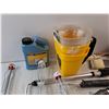 Image 2 : Sanding Sponge, Paint Pails, Brushes, Scraper, Rollers - Cannot Ship