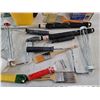 Image 5 : Sanding Sponge, Paint Pails, Brushes, Scraper, Rollers - Cannot Ship