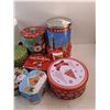 Image 4 : Plastic Canisters, Vintage Tins, Metal Christmas Cookie Jar, Satin Curling Ribbon