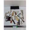 Image 1 : Assorted Vintage Bottle Openers, Molson Canadian Coaster Set