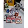 Image 2 : Tins, Trays, Badges, Vases, Juicer, Twine, Cane Tips, Misc.