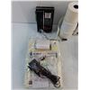 Image 2 : NOS Canon Adding Machine w/Paper, Sony Cassette Recorder, Staplers, DVD's