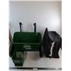 Image 1 : ** Scott's AccuGreen 1000 Fertilizer Spreader - Cracked & Hand-Held Spreader, Greenworks Mower Bag