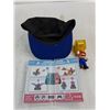 Image 2 : Super Mario Lot (Figurine, Adult Size Ball Cap, Empty Game Case)