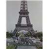 Image 2 : Framed "Eiffel Tower" Wall Art - 22.5" x 30.5" - Pickup Only