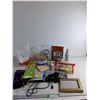 Image 1 : Books/ Skip Bo Game/ Ribbons and Thread/ Misc.
