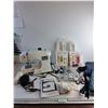 Image 1 : "Singer 4166" Sewing Machine - Does Not Power On/ Patterns/ Thread/ Sewing Notions - PICK UP