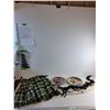 Image 1 : Macrame Plant Hangers/ Flower Plates (Collector)/ Plaid Kilt