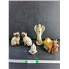 Image 1 : Angel Statue/ Siamese Cats Ornaments/ Tea Pot Ornament