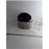 Image 1 : Hat Box And Ladies Hat/ (6) Wine Glasses
