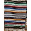 Image 1 : Southwestern Pattern Blanket - 50" x 56"