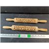 Image 1 : Wood Carved Rolling Pins