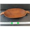Image 1 : Hand Carved Wooden Dough Bowl