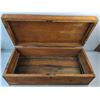 Image 3 : *Wooden Lock Box 28" x 12" x 9", No Key, Cannot Ship