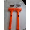 Image 2 : 24 oz Dead Blow Hammer/ Driver Bit, Hole Saw, Drill Bit Set In Carrying Case (As Is)