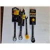 Image 2 : Assorted Tools NIB - Double Box Wrenches/ Wrenches/ Stubby & Wobble Socket Set/ Misc.