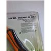Image 2 : 3 Saw Kit NIB - 10" Formwork Saw/ 24" Bow Saw/ 7" Folding Wood Saw