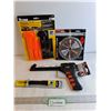 Image 1 : Assorted Tools NIB - Pry And Trim Tools/ Circular Saw Blades/ Spring Loaded Hacksaw/ Pin Punch