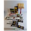 Image 1 : Assorted Tools NIB - Safety Triangle/ Grease Fittings/ Timer/ Brush/ Misc.