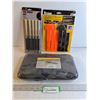 Image 1 : Assorted Tools NIB - Pin Punch Set/ Pry And Trim Tools/ Elec. & Dig. Brake Rotor Caliper