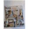 Image 4 : Assorted Tools NIB - Tool Hanger Set/ 5 3/8" Circular saw Blades/ Back Saw/ Spring Loaded Hacksaw/ M